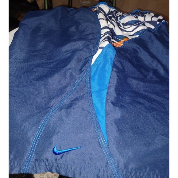 Nike Men's Swim Trunks Large Blue & Multi-Color - Picture 5 of 5